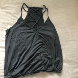 American Eagle cross front tank top